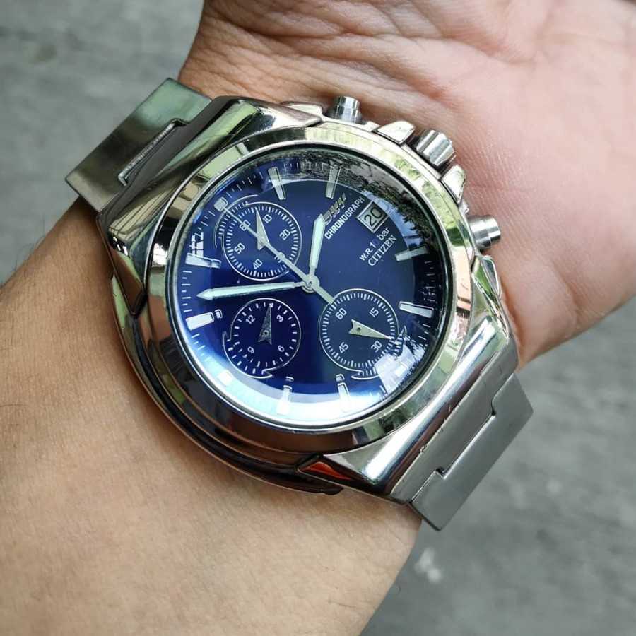 Jam Tangan Antik Citizen Oxy chronograph Korea