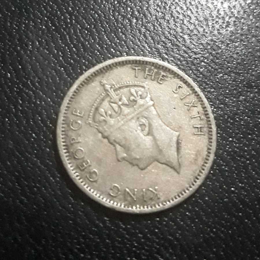 Malaya - 10 Cents 1948 : Koin / Asing / Kuno