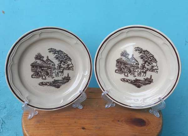Piring Porcelain Vintage