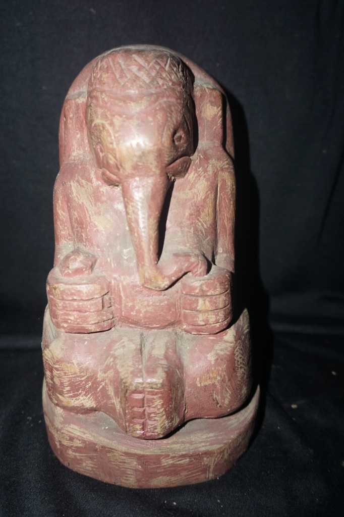 Patung Kayu Ganesha