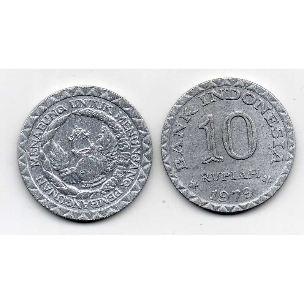 1597 Mahar Mas Kawin 20 Rupiah Berisi 2 Keping 10 Rupiah tahun 1979