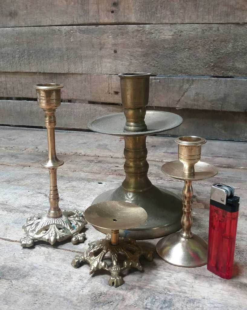 Aneka tempat lilin Bahan kuningan Semua 350 rb