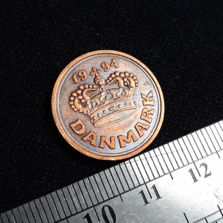 Denmark - 50 Ore 1994 : Koin / Asing / Kuno