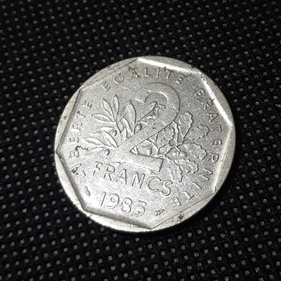 Perancis ( France ) - 2 Francs 1983 : Koin / Asing / Kuno