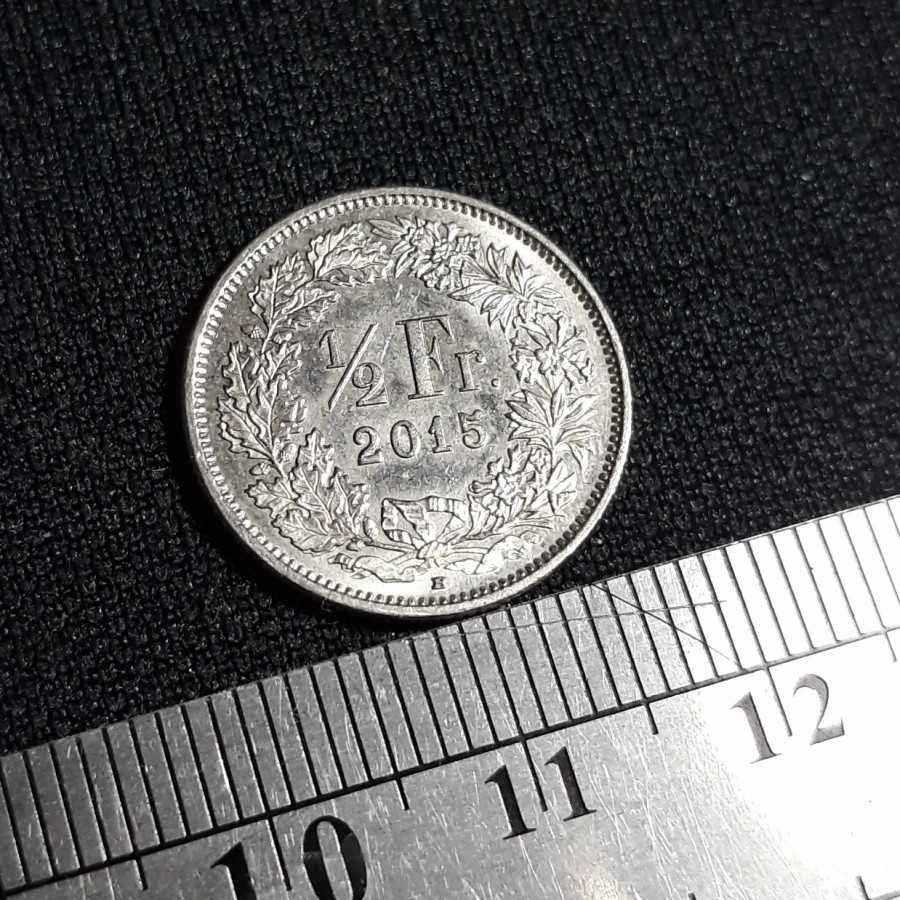 Swiss ( Switzerland ) - Half Franc 2015 : Koin / Asing / Kuno