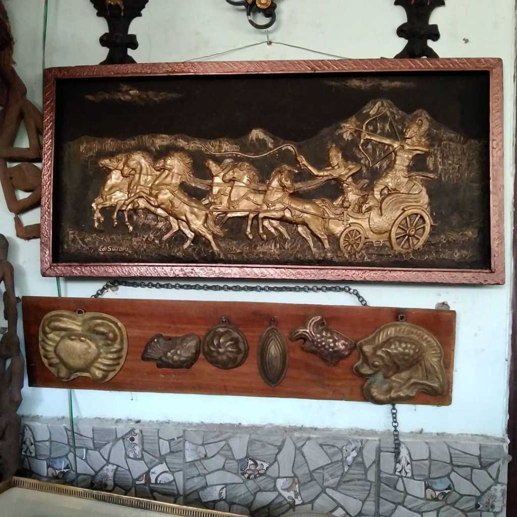 Lukisan Ramayana vintage