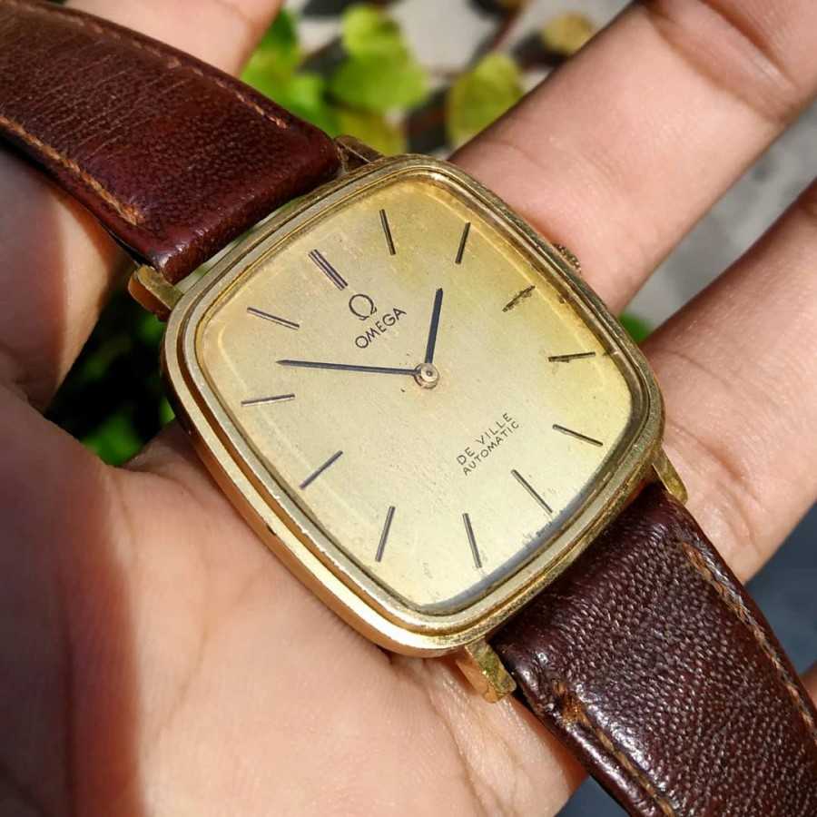 JAM TANGAN OMEGA DEVILLE AUTOMATIC VINTAGE