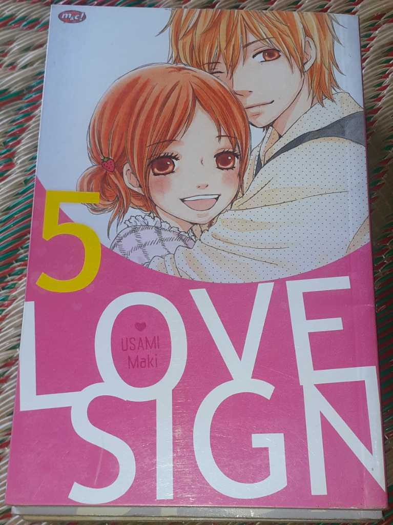 Komik Love sign