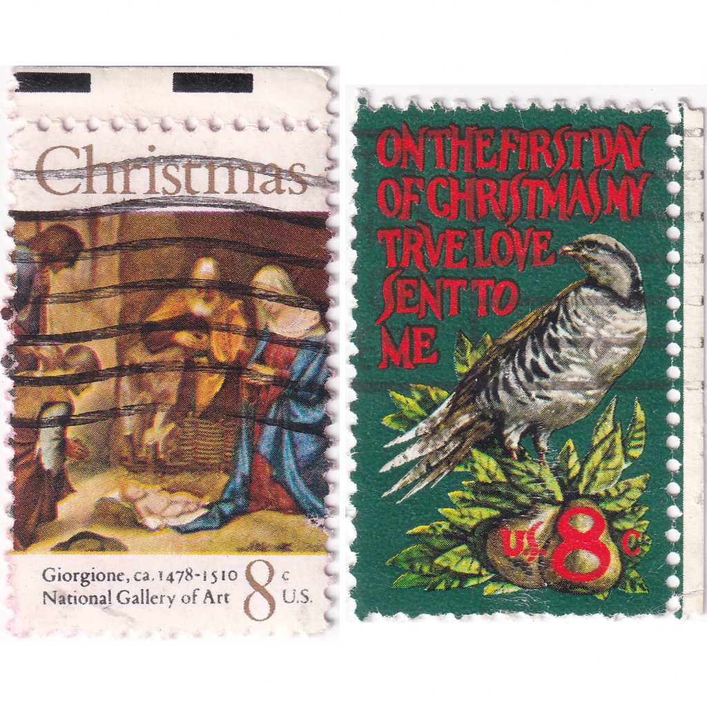 Prangko United States 1971 - Christmas Issue Used