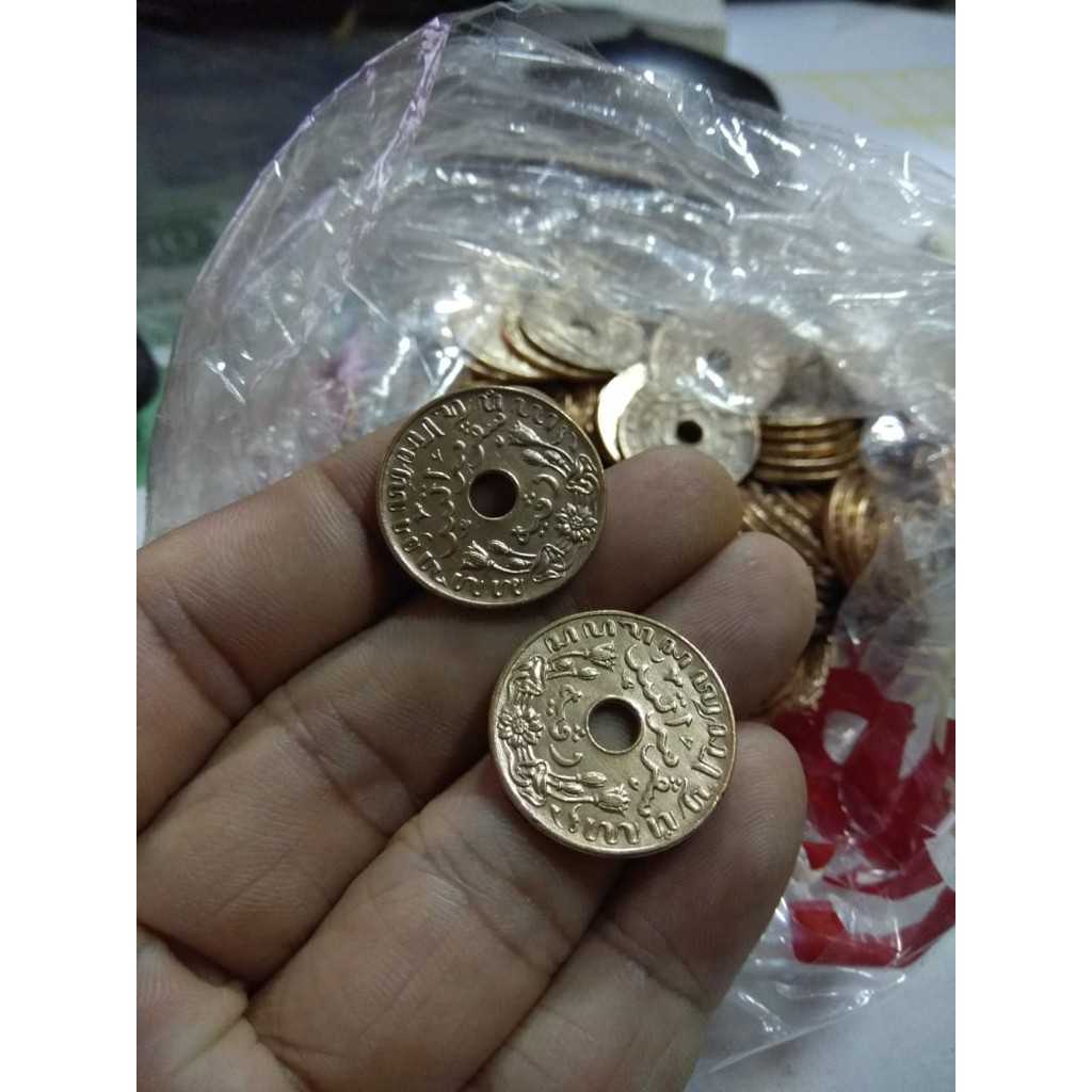 Per 1 Keping Koin Kuno Jaman Belanda 1 Cent Tahun Random Sudah Dibersihkan