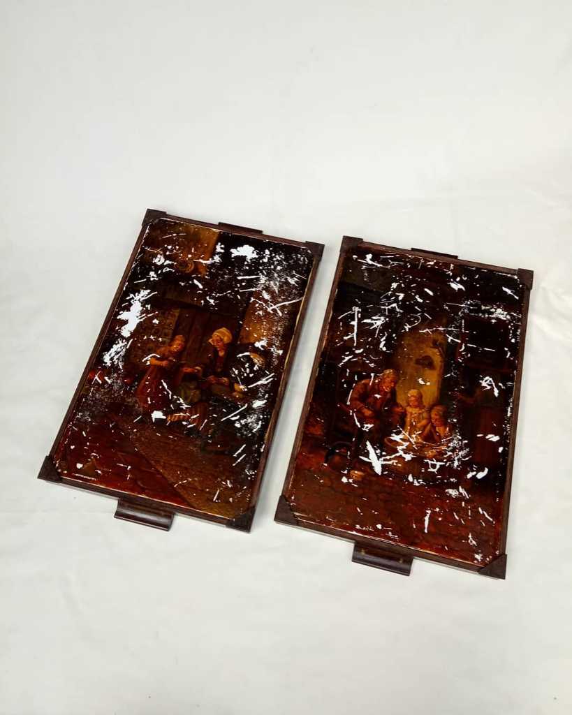 Nampan Porcelain Antik