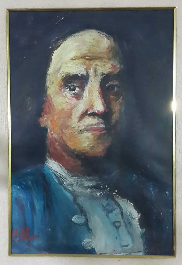 Lukisan Wajah Pria Eropa Karya Diat Tahun 2006