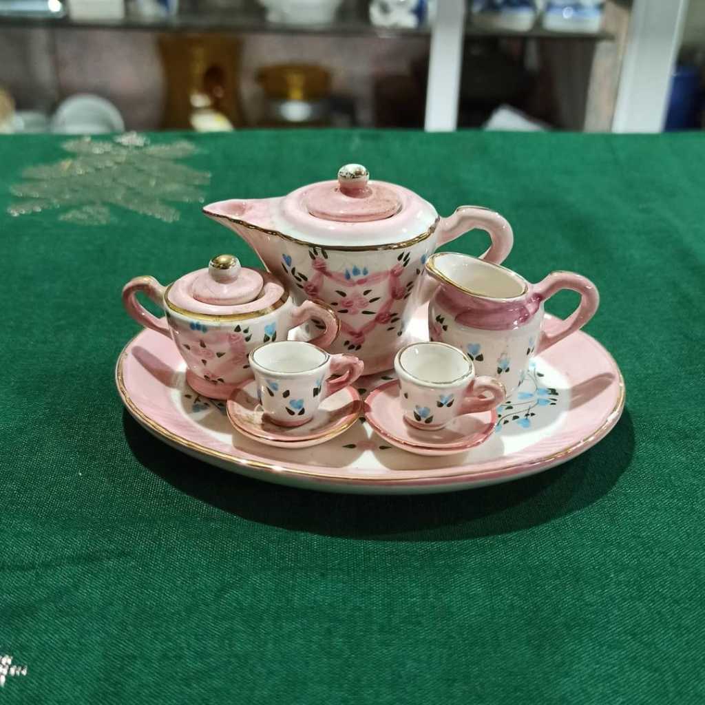 Miniatur Tea set mini Vintage