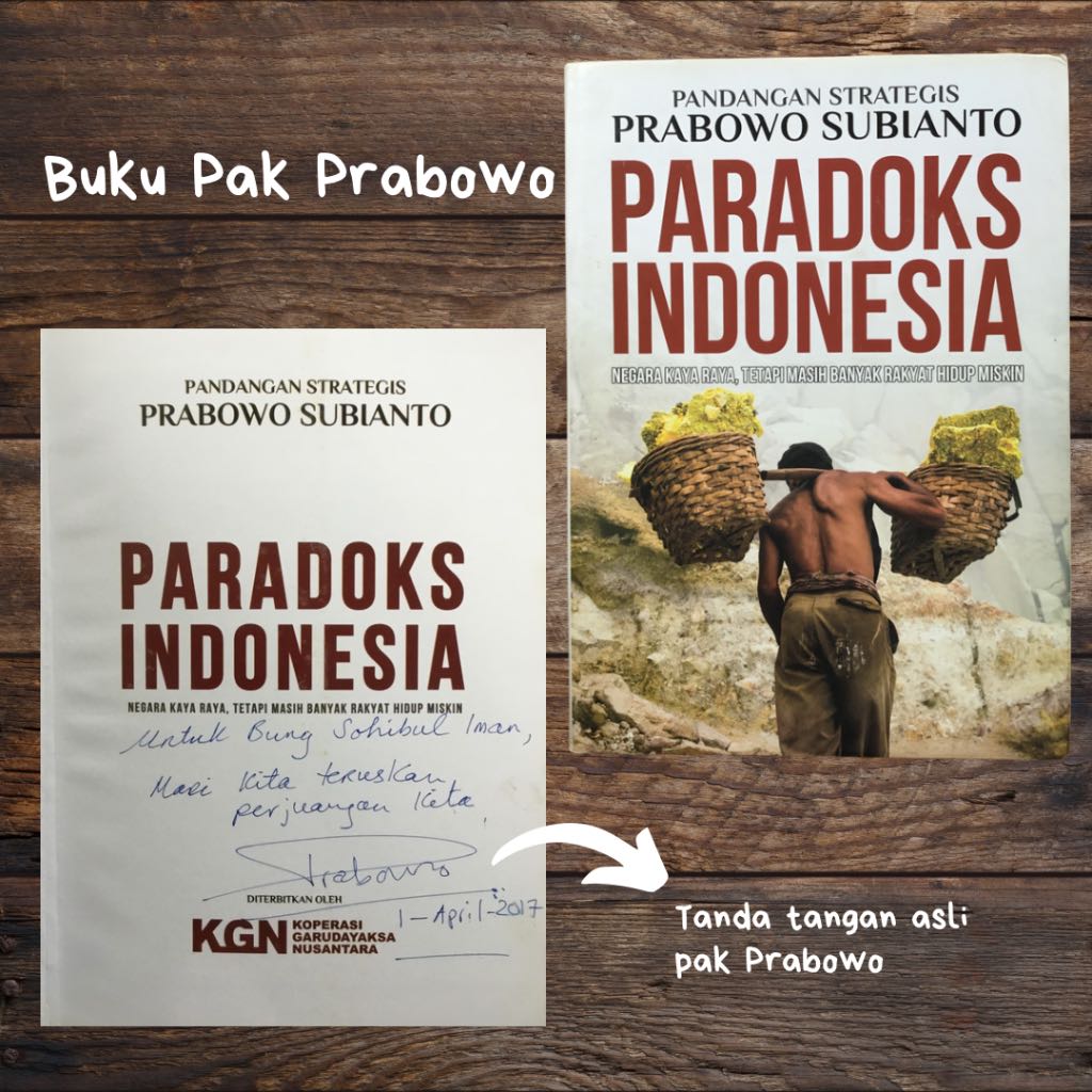 Paradoks Indonesia: Pandangan Strategis Prabowo Subianto