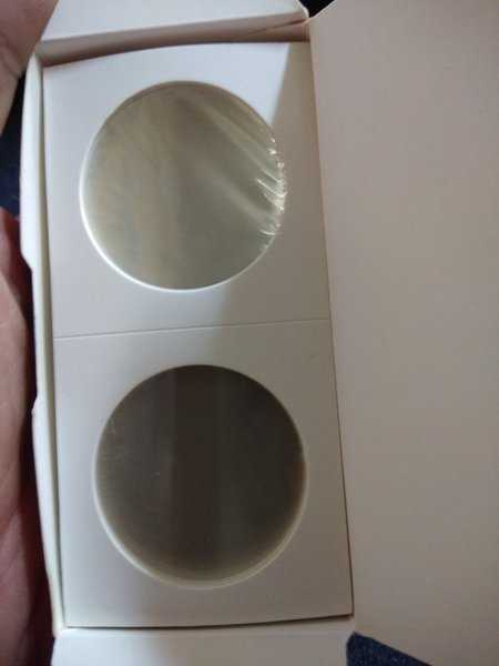 holder koin nomor 10 ukuran 37mm 1 pax isi 50 pcs