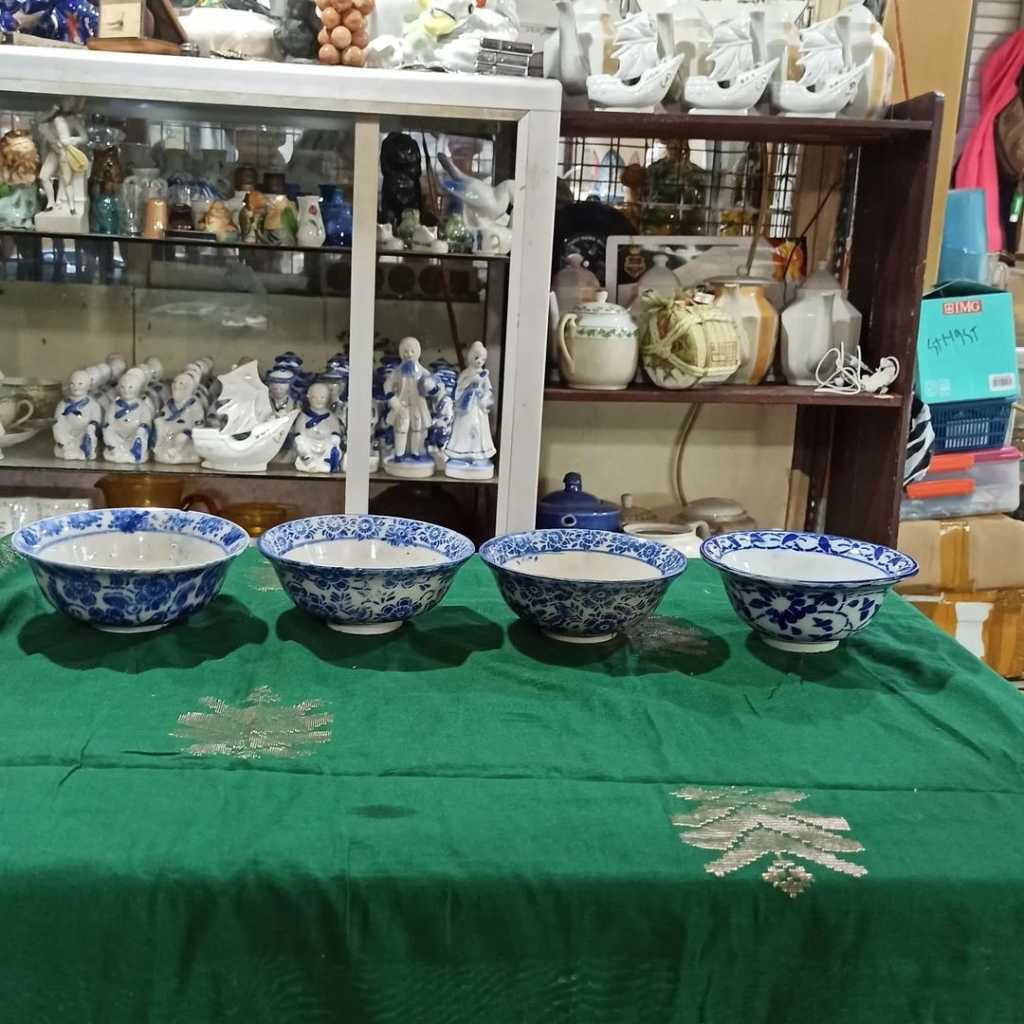 Mangkok Keramik China Vintage