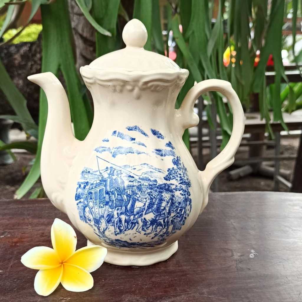 Teko Keramik Jepang Vintage