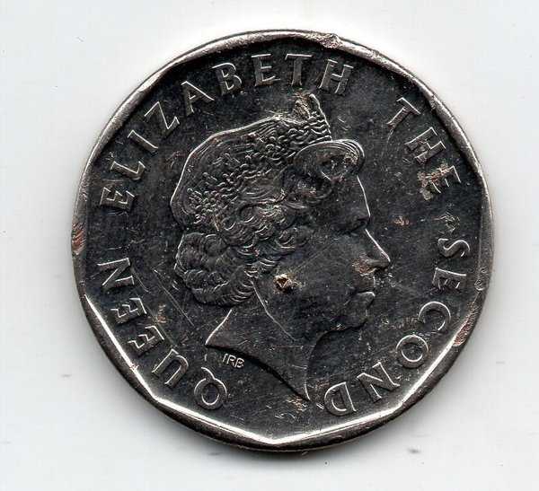 A 1673 Per 1 Keping Koin Elizabeth 1 dollar 2012 kondisi sesuai Gambar