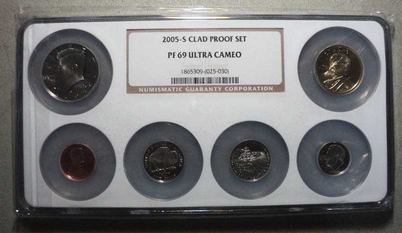 2003 S Clad United States Proof Set NGC Multi Set Holder PF 69