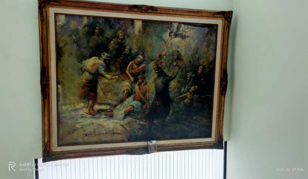 LUKISAN KARYA AGUS PE TAHUN 1997