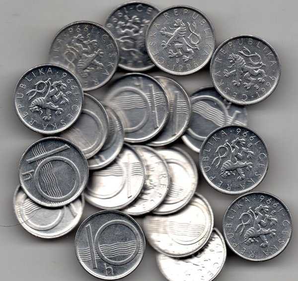 A 2022 Per 1 keping Koin Republika Ceska Pecahan 10 H Tahun 1996 Kondisi Seesuai Gambar