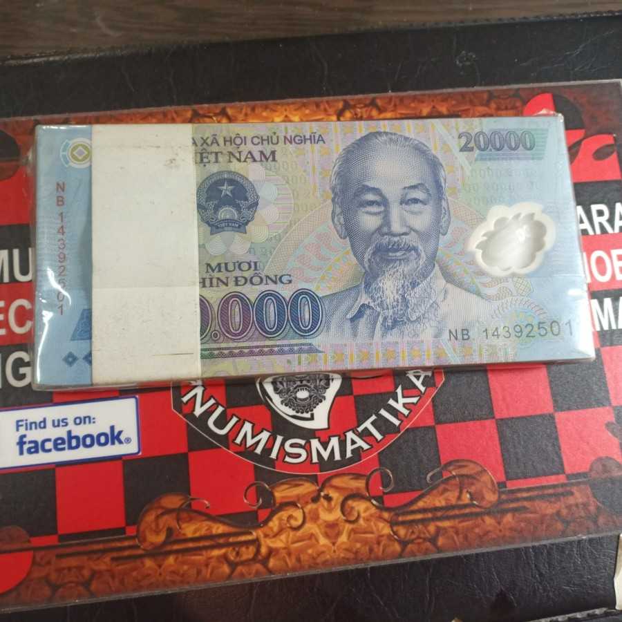 Vietnamese polymer denominasi 20 k