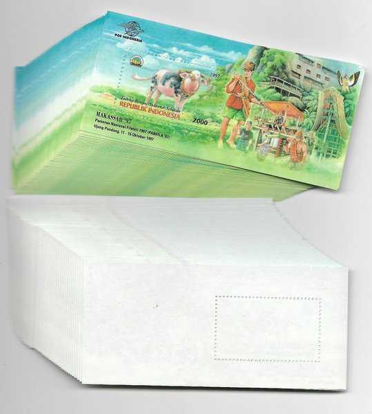 BL 1893 Per 1 Pcs Souvenir Sheet Tahun 1997 Makassar MNH