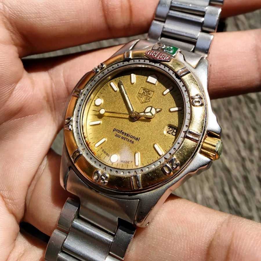 Tag heuer hot sale professional vintage