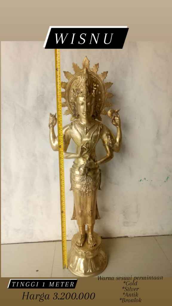 Patung Kuningan Vintage