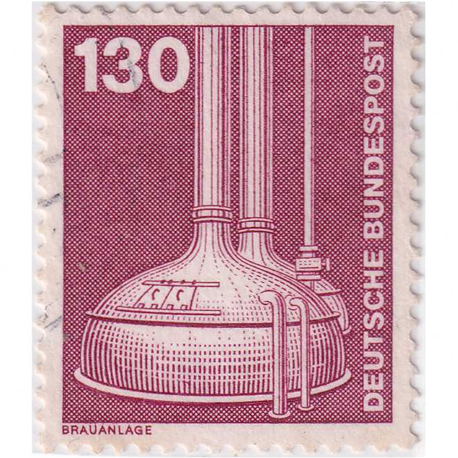 Prangko Germany 1982 - Industry and Technic 130Pfg Used