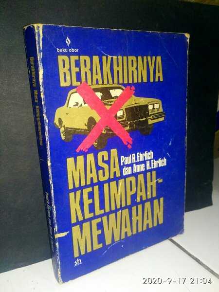 Buku BERAKHIRNYA MASA KELIMPAH MEWAHAN Terbitan Sinar Harapan dan Yayasan Obor Indonesia Cetakan Pertama Tahun 1981