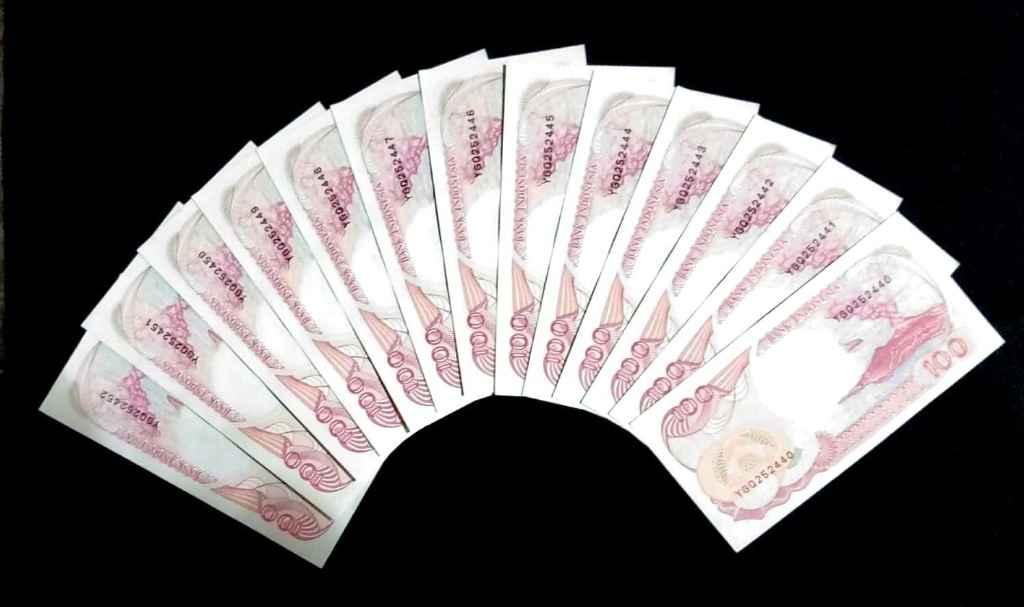 Uang Perahu Phinisi 1992 Rp. 100