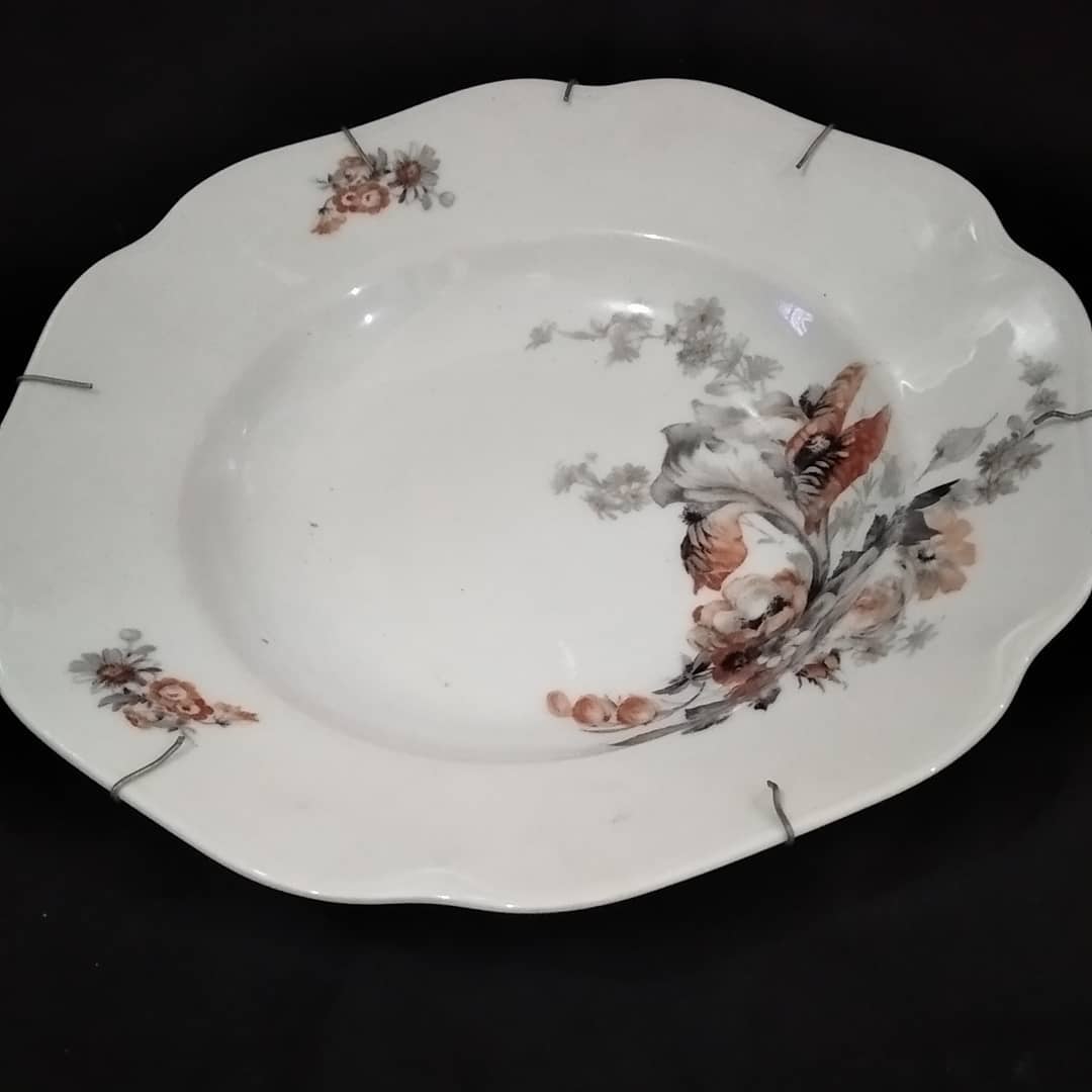 Piring Keramik Vintage