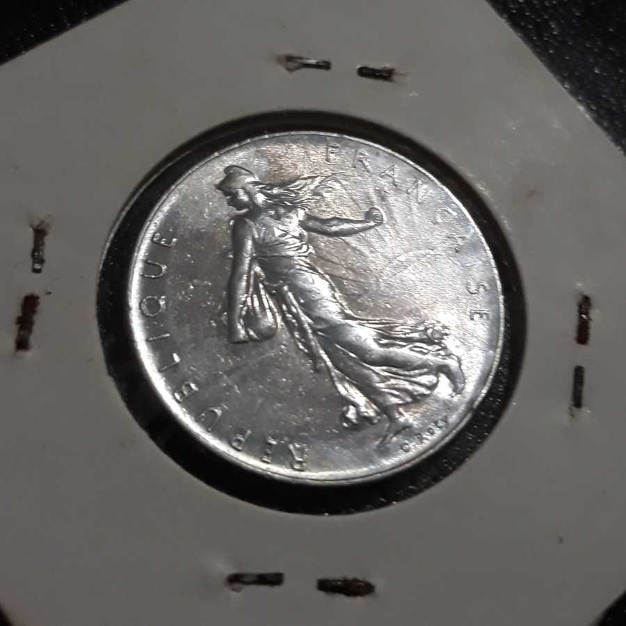 Perancis ( France ) - 1 Franc 1975 : Koin / Asing / Kuno