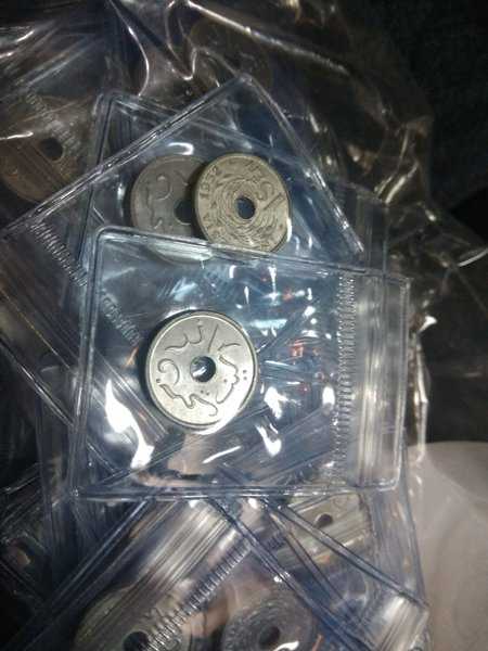 x410 indonesia 1 sen 1952 bersih dirapikan per kepin9 di plastic khusus per 1 keping