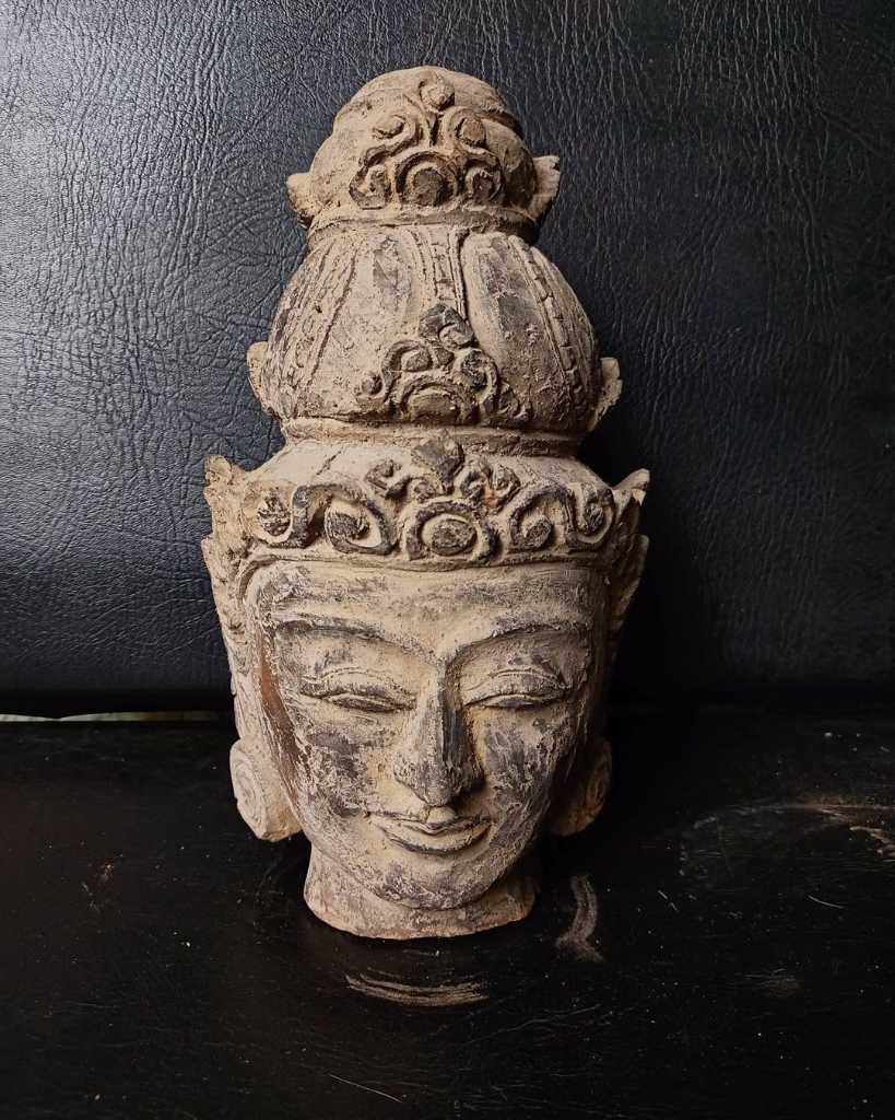 Terracota head figure Majapahit
