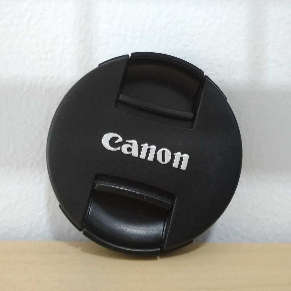 canon 58mm lens cap