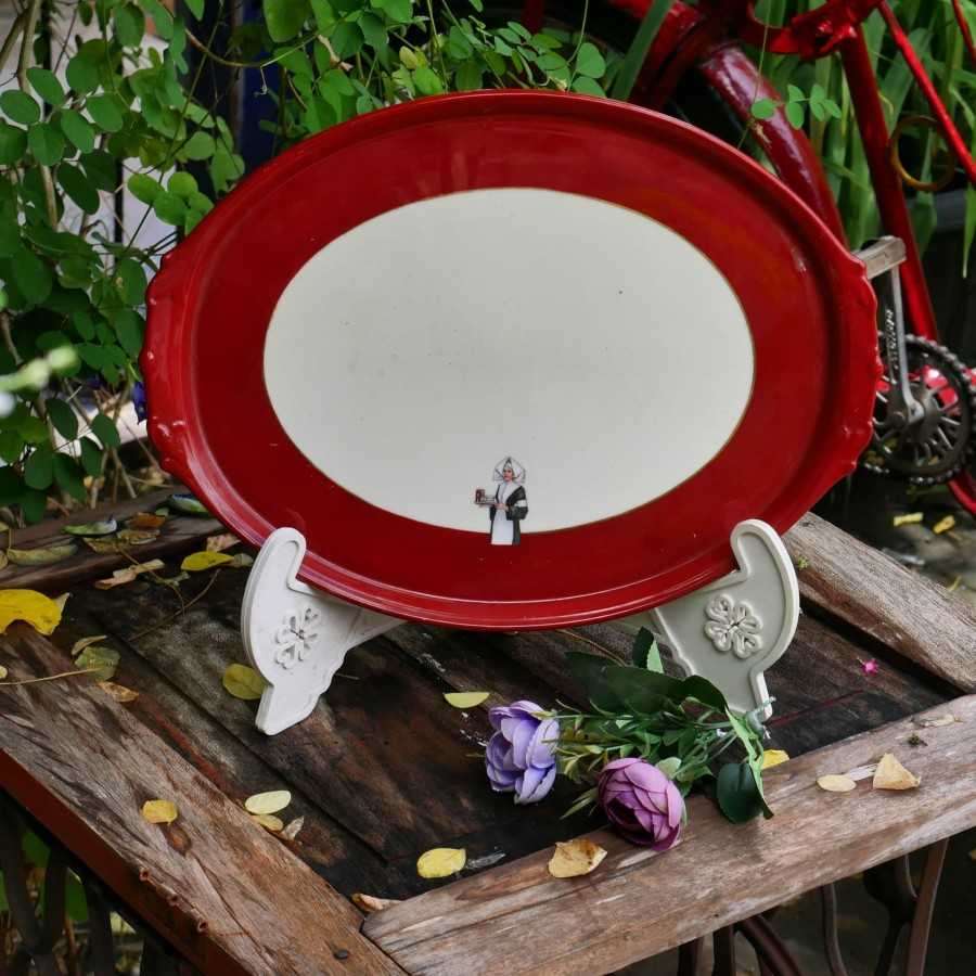 Piring Keramik Antik Eropa