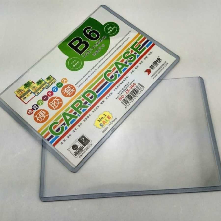 Mika pelindung dokumen uang kertas kartu pos perangko B6 eceran bijian