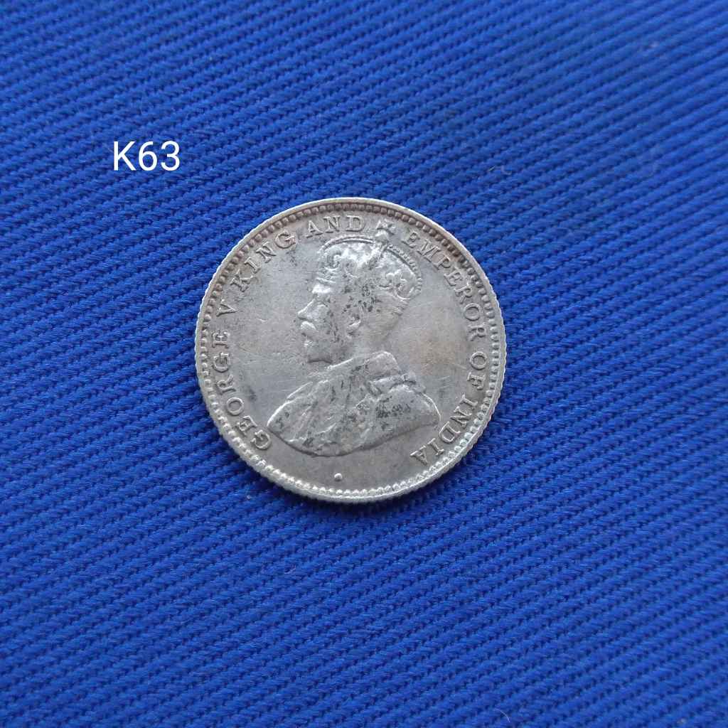 Koin Asing Sri Langka 10 Sen 1926 Koin Lama Raja George Bagus K63