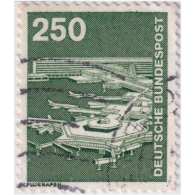 Prangko Germany 1982 - Industry and Technic 250Pfg Used