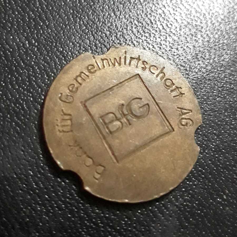 Token / Koin / Souvenir : Bank für Gemeinwirtschaft AG