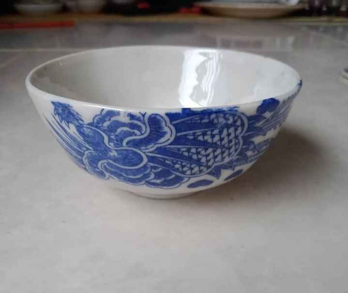 Mangkok Keramik China Vintage