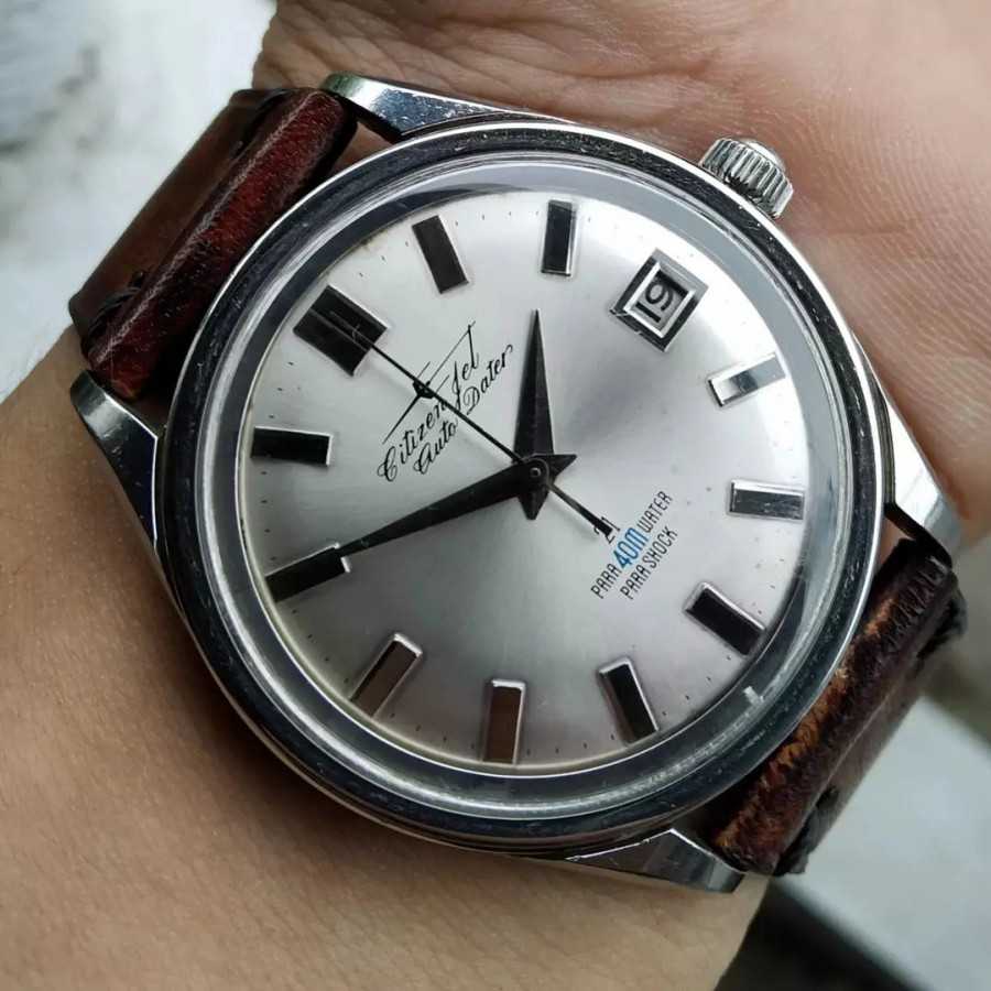 Jam Tangan Citizen Jet Autodater para 40m water parashick