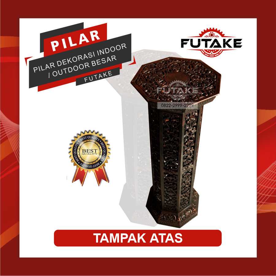 PILAR DUDUKAN POT/POT TANAMAN/PILAR TAMAN/PILAR DEKORASI RUMAH MEWAH - S