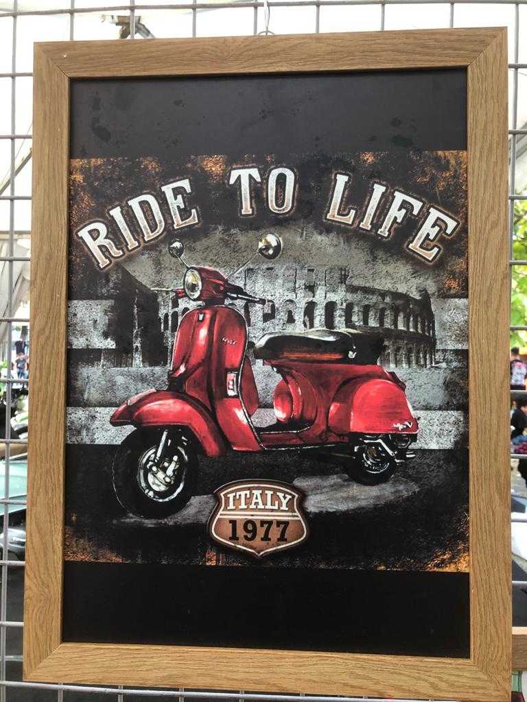 Poster "RIDE TO LIFE"
