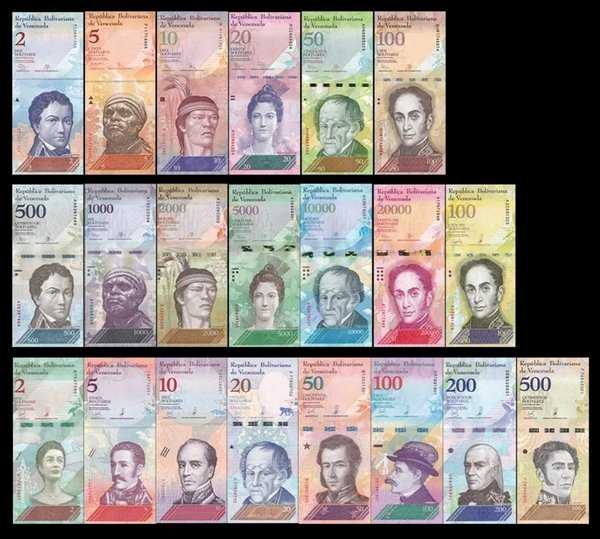 BL 2024 Set Lengkap Venezuela 3 generasi total 21 lembar unc mulus