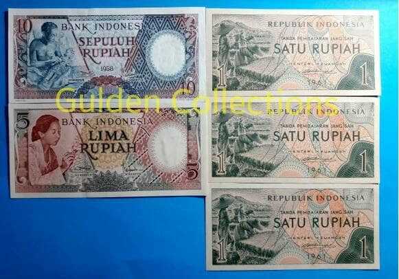 Paket Uang Kuno Mahar Pernikahan 18 Rupiah Kertas Murah seserahan Asli