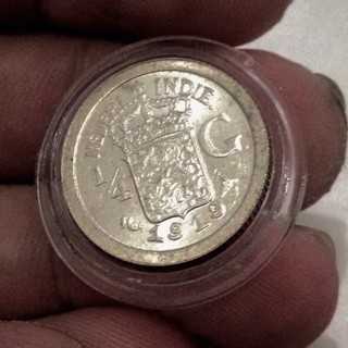 Hindia Belanda ( Netherlands East Indies ) - 1/4 Gulden 1919 : Koin