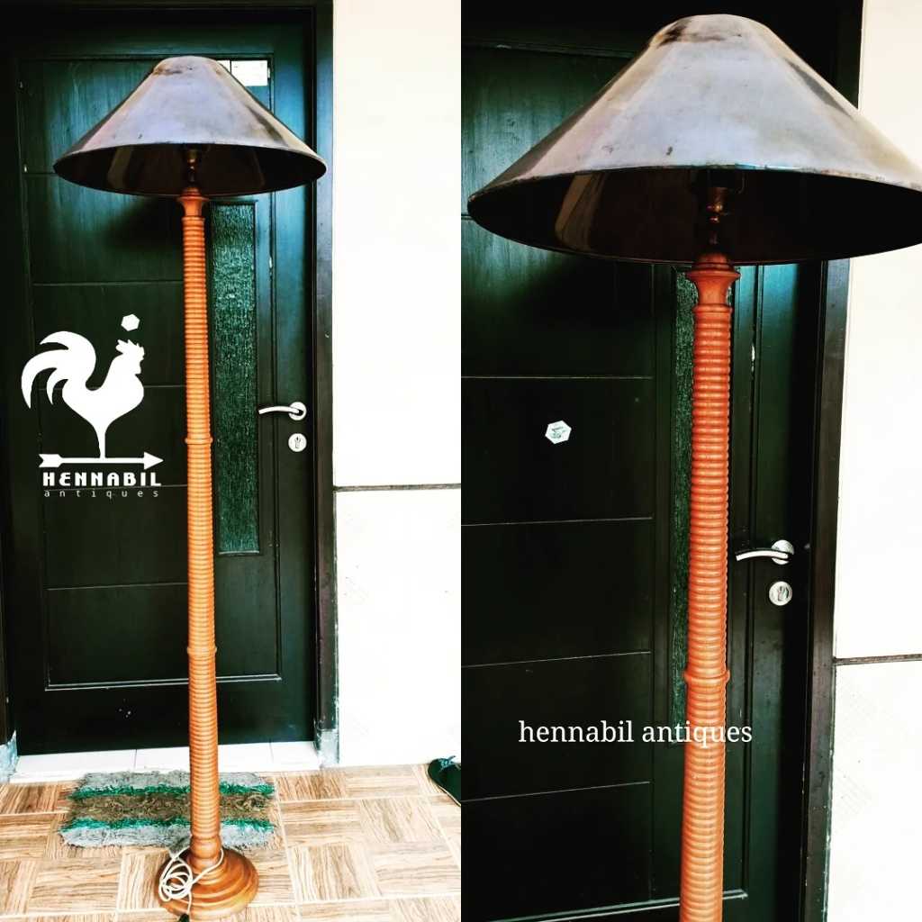 Standing lamp vintage Tinggi 180Cm